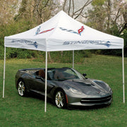 C7 Stingray, Z51 Corvette Canopy/Cover/Shelter Stingray with Crossed Flags,Misc Accesories