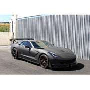 C7 Stingray, Z51, Z06, Grand Sport Corvette GTC-500 74" Adjustable Wing w/Spoiler Delete - Carbon Fiber - Coupe,Body Parts