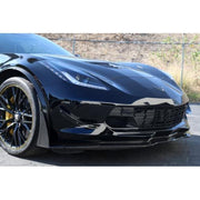 C7 Z06 Corvette Front Bumper Canards For GM Splitter - Carbon Fiber,Body Parts