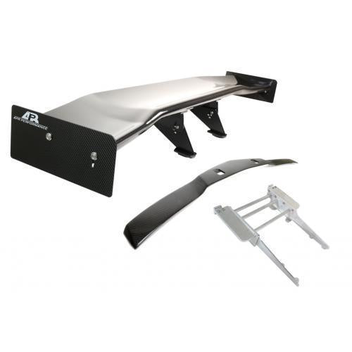 C7 Z06 & Grand Sport Corvette GTC-500 74" Chassis Mount Adjustable Wing w/Spoiler Delete - Carbon Fiber - Coupe,Body Parts