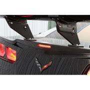C7 Z06 & Grand Sport Corvette GTC-500 74" Chassis Mount Adjustable Wing w/Spoiler Delete - Carbon Fiber - Coupe,Body Parts