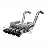 C7 Z06, Grand Sport, ZR1 Corvette Exhaust - CORSA Sport to Xtreme Valve-Back NPP Performance Exhaust System - Quad 4.50"  Round Tips,[Black,Exhaust System