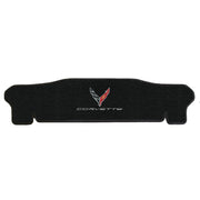 C8 Corvette  Rear Cargo Mat - Lloyds Mats with C8 Crossed Flags & Corvette Script : Coupe,Cargo Mats