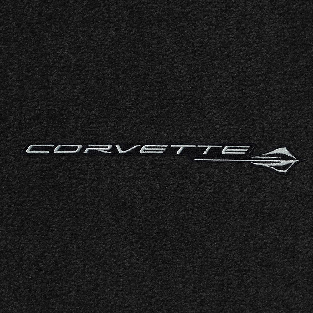 C8 Corvette Rear Cargo Mat- Lloyds Mats with Corvette Script And Stingray Logo : Coupe,Cargo Mats