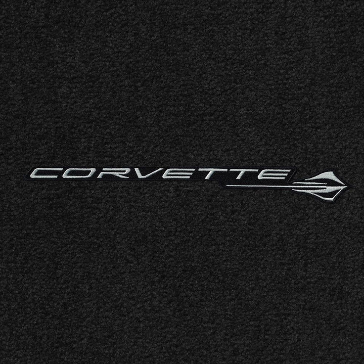 C8 Corvette Rear Cargo Mat- Lloyds Mats with Corvette Script And Stingray Logo : Coupe,Cargo Mats