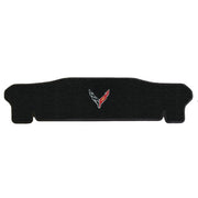 C8 Corvette Rear Cargo Mats - Lloyds Mats with C8 Crossed Flags : Coupe,Cargo Mats