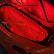 C8 Corvette Front & Rear Trunk LED Lighting Kit,[Red,Interior Lights