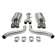 Corsa Corvette Exhaust (14115): 3.5” Quad Round Pro Tip Axle-Back Corvette Exhaust For C4 Corvette,Exhaust