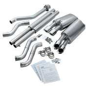 Corsa Corvette Exhaust (14117): 3.5” Quad Round Pro Tip Axle-Back Corvette Exhaust For C4 Corvette,Exhaust