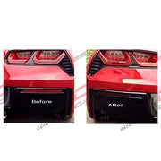Corvette - Blackouts - Rear Bumper Lower Cover Reflectors 2pc : 2014 C7,0