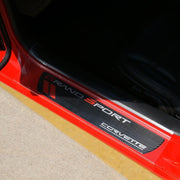 Corvette - Door Sill Ease/Protector - Inner Door Sill Guards Clear : 2005-2013 C6, Z06, Grand Sport & ZR1,Interior