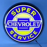 Corvette - Super Chevrolet Service - Backlit Neon Sign : 15 Inch,Home & Office
