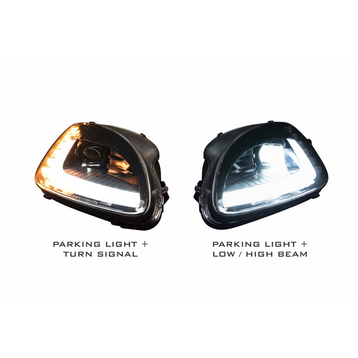 Corvette 2005 - 2013 C6,  Z06, Grand Sport & ZR1 Headlight - Morimoto C7 Style Xb- Led Headlights,Lighting