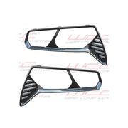 Corvette 2014 C7 Hydro Carbon Fiber Taillight Bezels – Smooth Finish – 2pc Kit,0