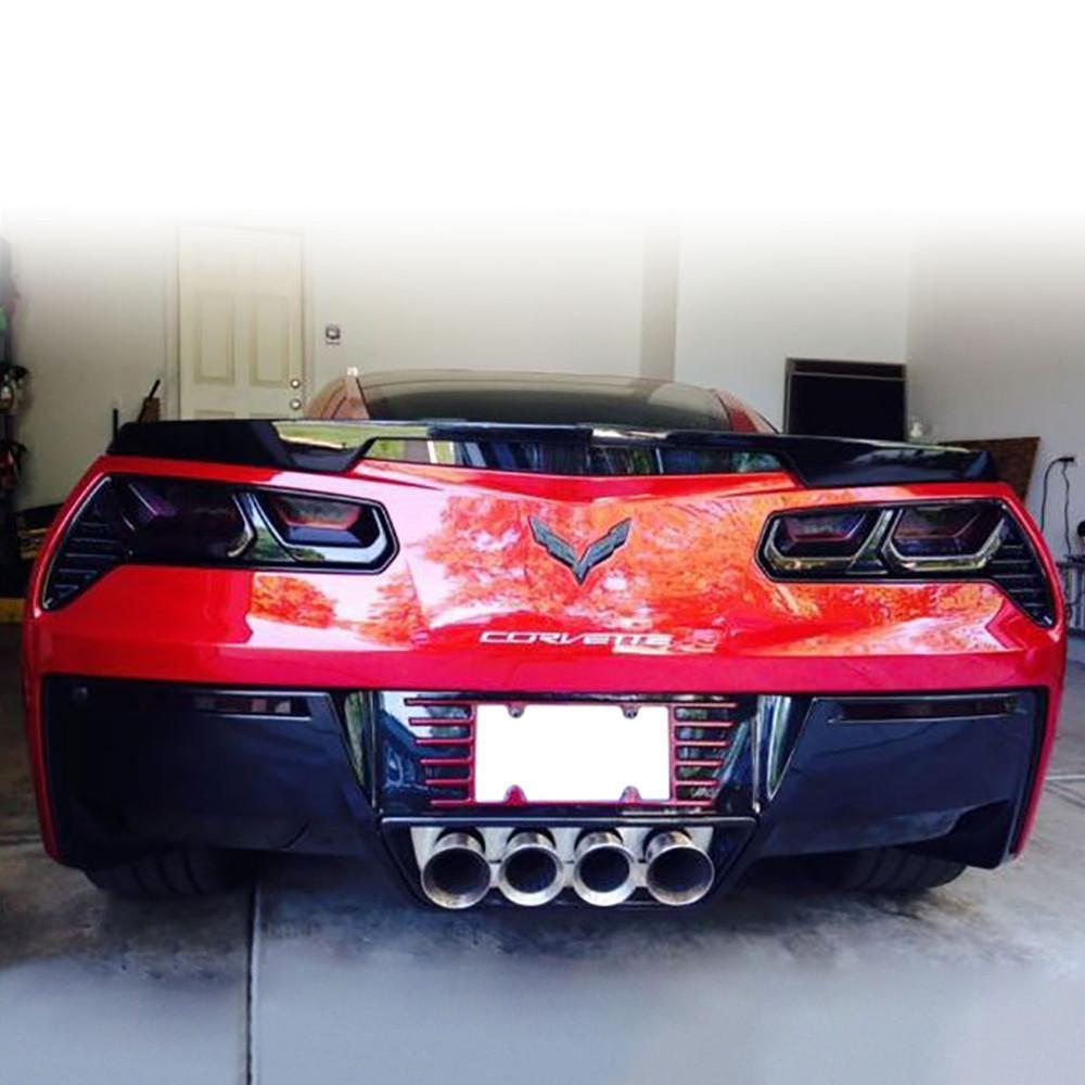 Corvette 5th Brake Light Blackout Lens - Smoked Acrylic : C7 Stingray Z51,Lighting