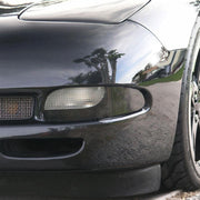 Corvette Acrylic Front Turn Signal "Cut Out" Blackout Kit 2 Pc. : 1997-2004 C5 & Z06,Lighting