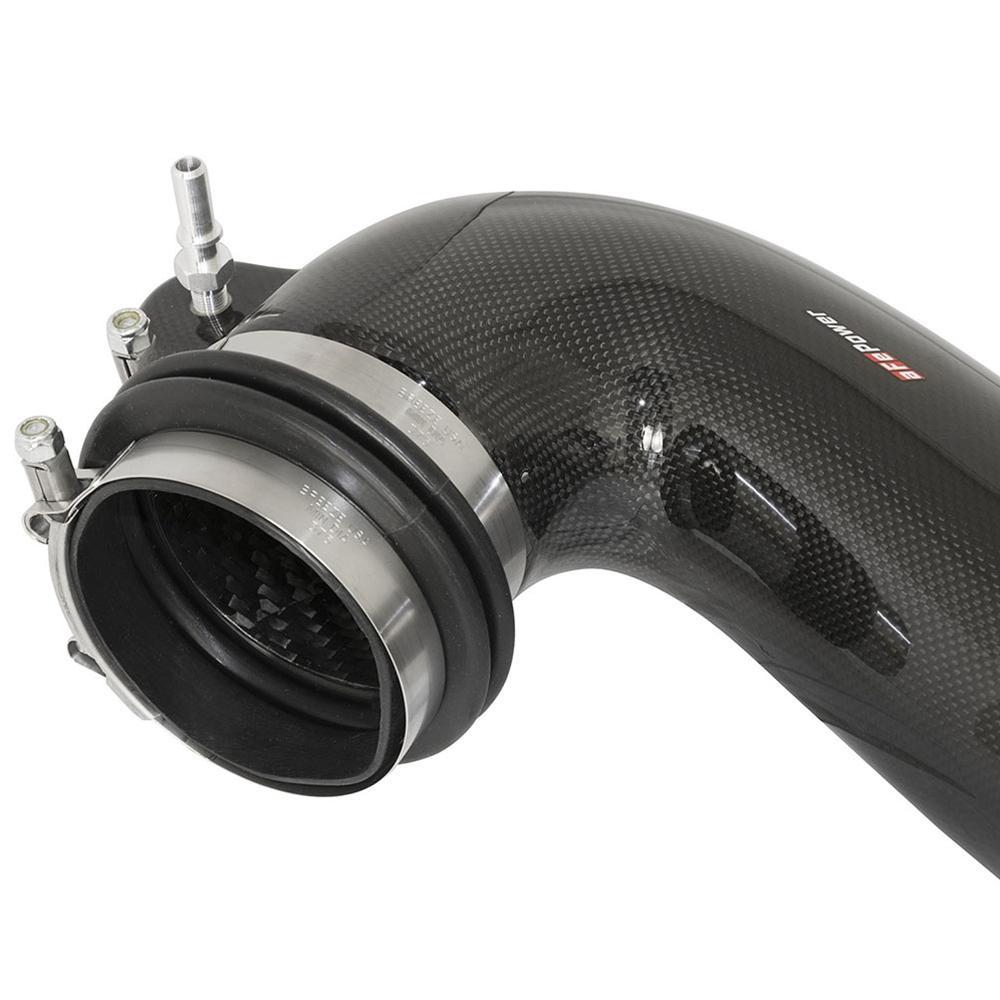 Corvette aFe Black Series Momentum Carbon Fiber Cold Air Intake System : C7 Z06,Performance Parts