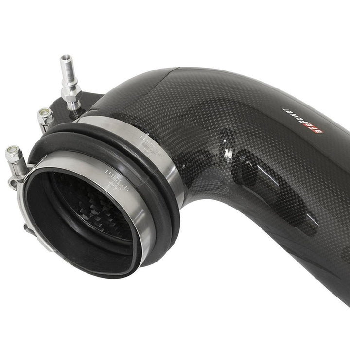 Corvette aFe Black Series Momentum Carbon Fiber Cold Air Intake System : C7 Z06,Performance Parts