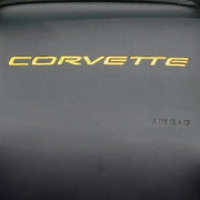 Corvette Air Bag Letters Domed 7.15” x.35” : 1997-2004 C5,Interior