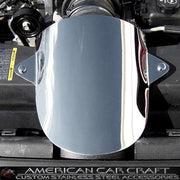 Corvette Air Bridge Cover - Polished Stainless Steel : 2005-2007 C6,Engine
