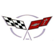 Corvette Air Intake Bridge Decal : 1997-2004 C5 & Z06,Engine