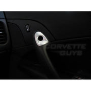 Corvette Aluminum Door Release Bezel (05-13 C6),Interior