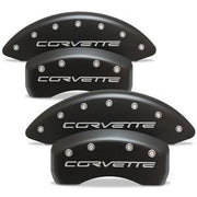 Corvette Brake Caliper Cover Set : 2006-2013 Z06 & Grand Sport - Stealth Black Series,Brakes