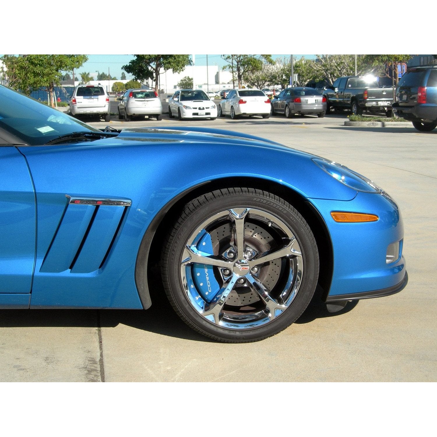 Corvette caliper best sale covers