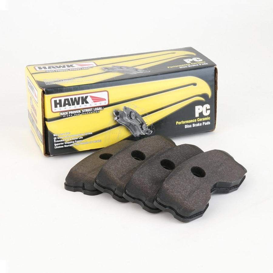 Corvette Brake Pads - Hawk CERAMIC - 1 Pc : 2006-2013 Z06 & Grand Sport (Rear Set),Brakes