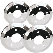 Corvette Brake Rotor Hub Covers - Chrome (Set) : 2005-2013 C6 Z51,Brakes