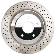 Corvette Brake Rotor Hub Covers - Chrome (Set) : 2005-2013 C6 Z51,Brakes