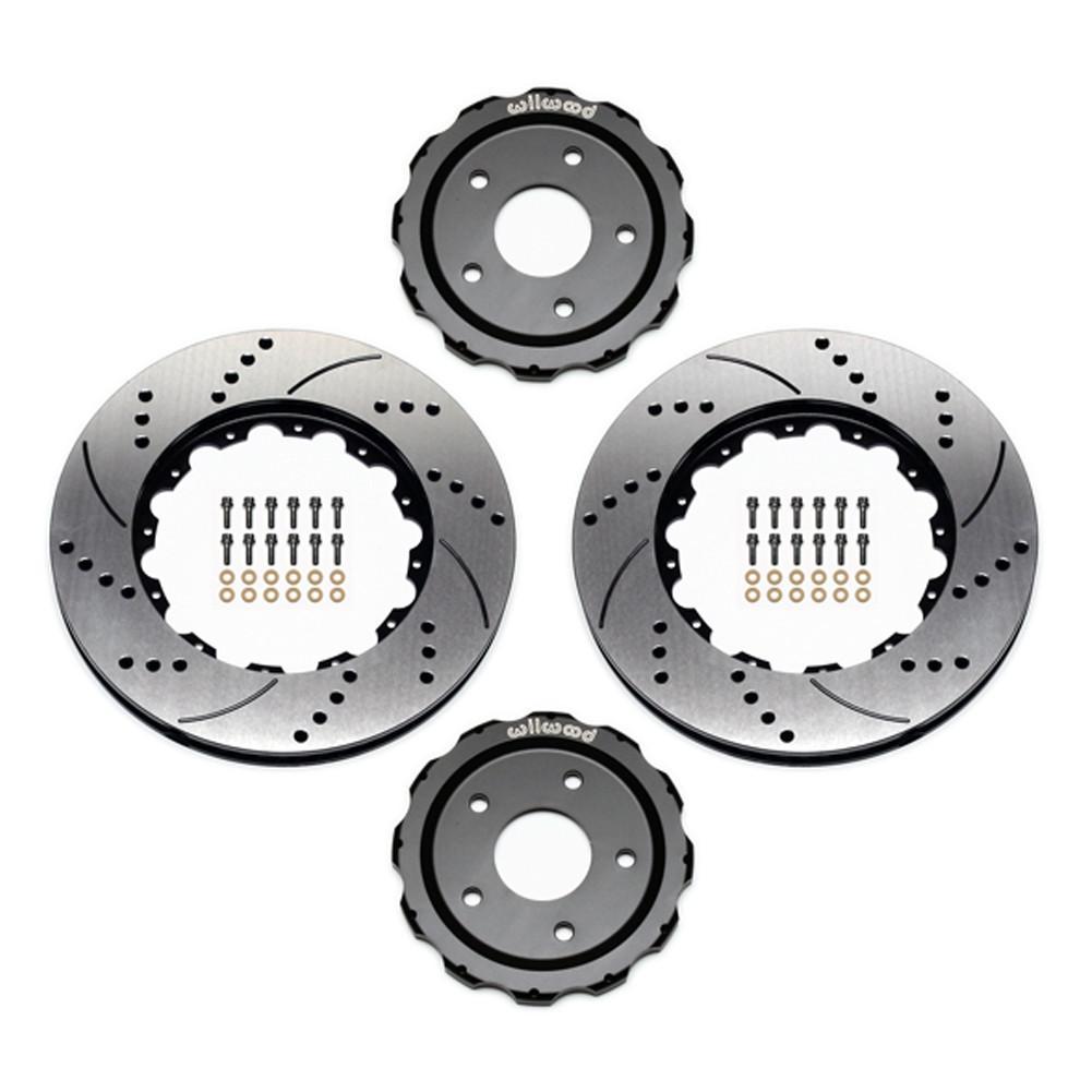 Corvette Brake Rotors - Wilwood 2 Pc. Promatrix Front Replacement ...