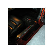 Corvette C6 Design - Inner Door Sill - Illuminated: 2005-2013 C6,Interior