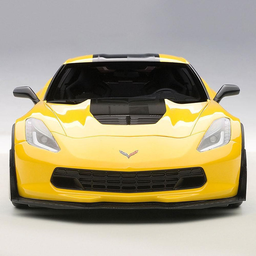 Corvette C7 Z06 C7R Edition - Corvette Racing Yellow - AUTOart : Diecast 1:18,Home & Office