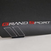 Corvette Console Lid Cover : GM Embroidered C6 Grand Sport Logo : 2010-2013,Interior