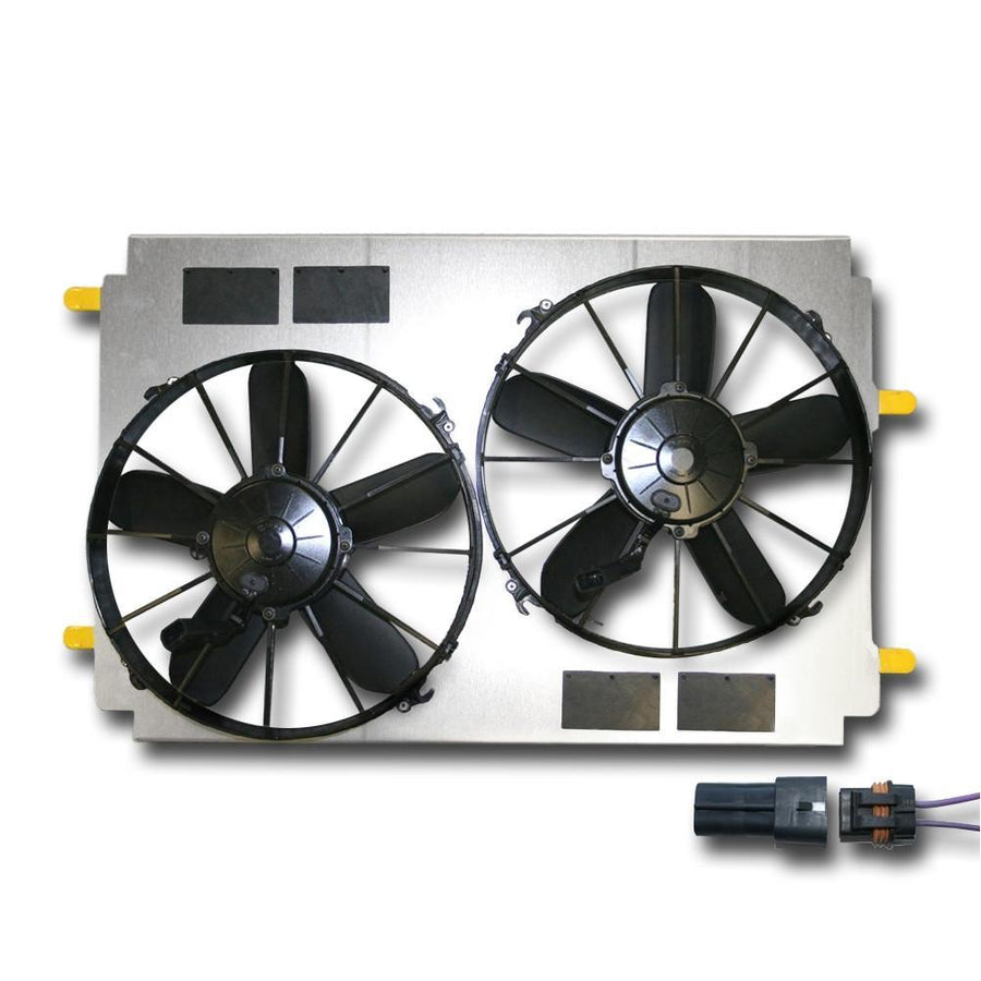 Corvette Cooling Fan Dual Upgrade : 1997-2004 C5 & Z06,GM Replacement Parts
