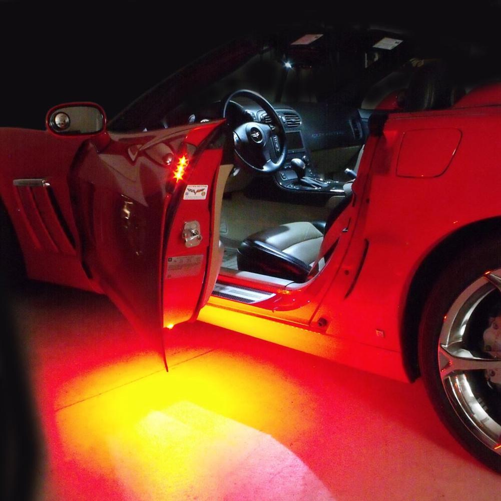 Corvette Door Handle and Puddle LED Light Combo : 2005-2013 C6, Z06, ZR1, Grand Sport,Lighting