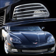 Corvette Driving Light Bezel - Billet Chrome 2 Pc. (05-12 C6),Lighting