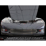 Corvette Driving Light Grille 2 Pc. (Set) - Laser Mesh Stainless Steel : 2006-2013 Z06,ZR1,Grand Sport,Exterior