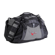 Corvette Duffel Bag Vertex with Grand Sport Logo - Black/Grey : 2010-2013 C6,Accessories