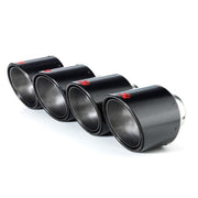 Corvette Exhaust System - Akrapovic Tail Pipe Tips 4.5" - Carbon Fiber : 2006-2013 Z06 & ZR1,Exhaust