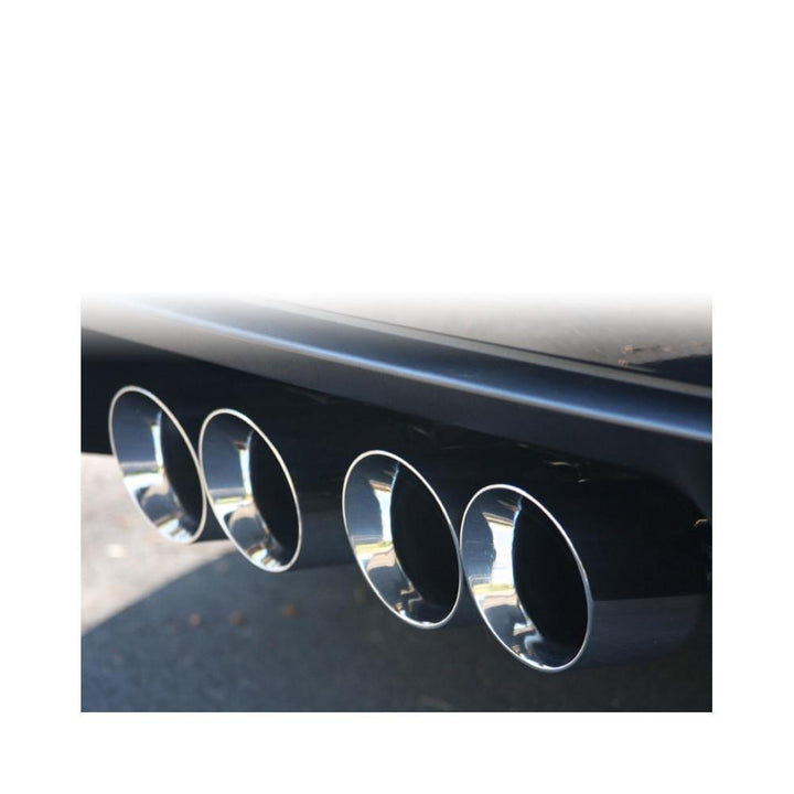 Corvette Exhaust System - B&B PRT w/ Quad Round Tips : 2006-2013 C6 Z06 & ZR1,Exhaust
