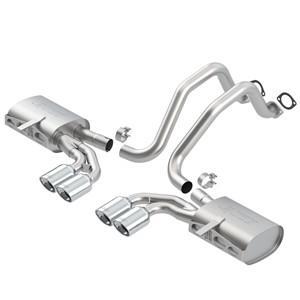 Corvette Exhaust System - Borla Catback S Type II / 4 4.25"x3.5" Tips Rolled/Angle Cut 1997-2004 C5 & C5 Z06,Exhaust