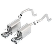 Corvette Exhaust System - Borla "S-Type II" Rear Section - 4" Round Tip 2005-08 C6,Exhaust