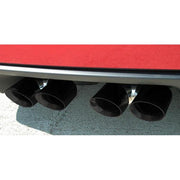 Corsa Corvette Exhaust System (14164BLK): 4.0” Diamond Quad Pro-Series Sport Tip Exhaust System For 2006-2013 Z06/ ZR1,Exhaust