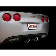 Corsa Corvette Exhaust (CP14959-E): 4.0” Corsa Touring Exhaust System for ’09-‘013 C6 Models,Exhaust