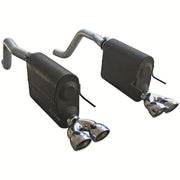 Corvette Exhaust System - Flowmaster Force II (Quad Tip) : 2005-2008 C6,Exhaust