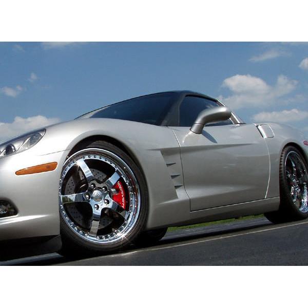 Corvette Fender Spears - Billet Chrome 6 Pc. (05-12 C6),0