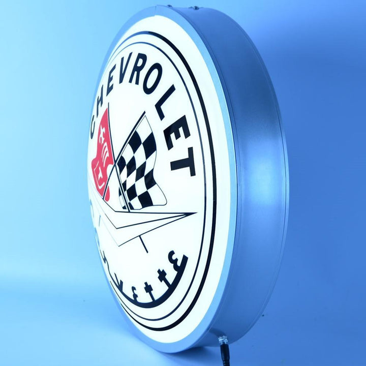 Corvette Flags - Backlit Neon Sign,Home & Office
