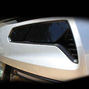 Corvette Flat Rear Tail Light Blackout Lens Kit - Smoked Acrylic - 4Pc. : C7 Stingray, Z51, Z06, Grand Sport,Lighting